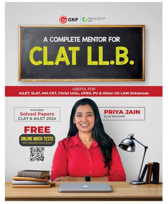 GKP CLAT & AILET 2025 : Guide (LLB) by Priya Jain